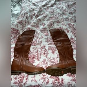 Cole Haan Over The Knee Waterproof Parson Brown Boots Women’s Sz 6.5